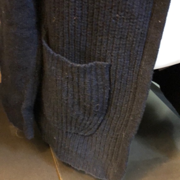 Gorgeous navy blue J. Crew wool cardigan XS - Picture 6 of 12
